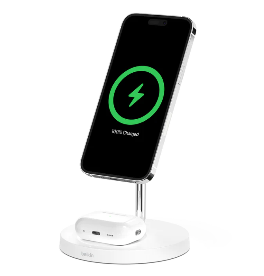 Belkin BOOST↑CHARGE™ PRO 2 en 1 Cargador Inalámbrico con MagSafe