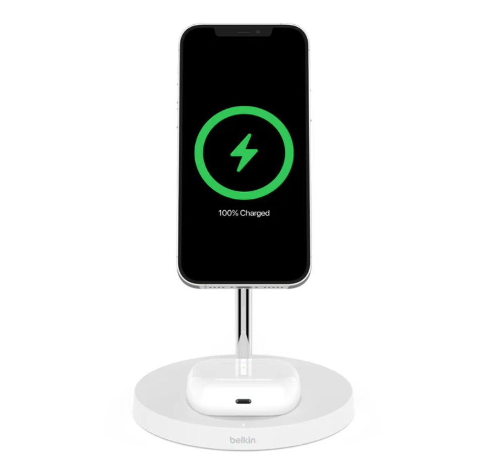 Belkin BOOST↑CHARGE™ PRO 2 en 1 Cargador Inalámbrico con MagSafe