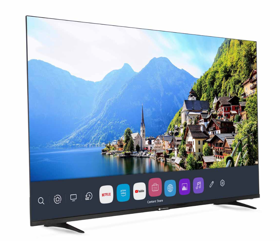 Motorola - LED-backlit 50" LCD display unit - Smart TV
